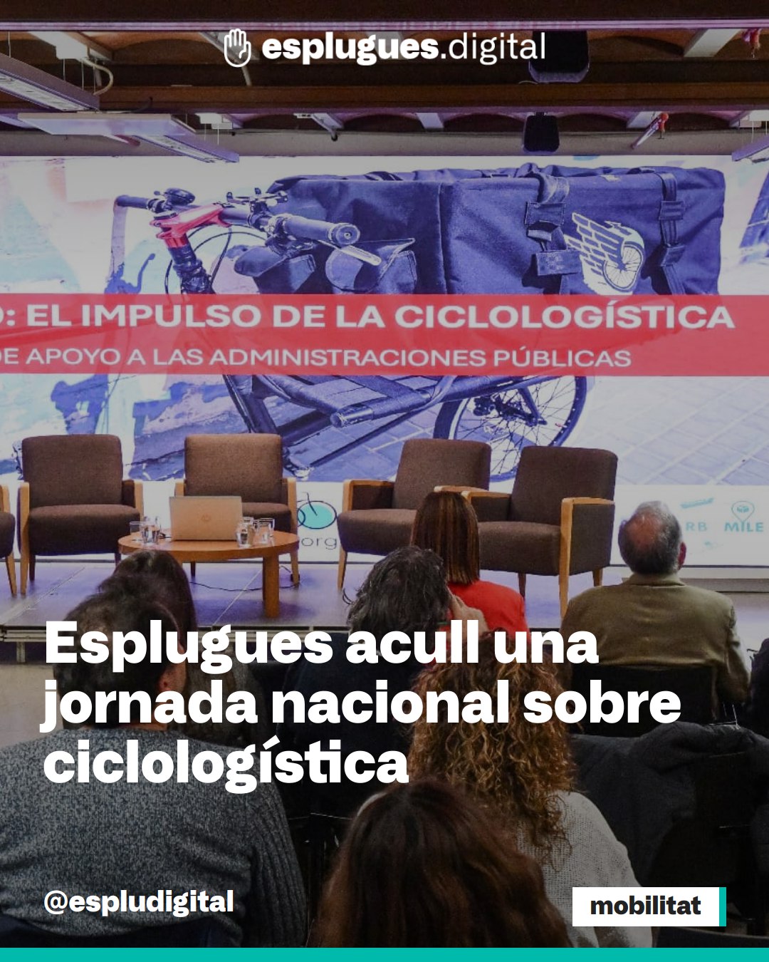 Esplugues acull una jornada nacional sobre ciclologística

ℹ️ L’Espai Baronda acull una jornada dedicada a la distribució sostenible de mercaderies amb bicicletes de càrrega

🗞 Notícia completa a esplugues.digital